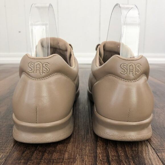 SAS Free Time Walking Shoe Supportive Comfort Size 9 NARROW Mocha Tan 72686043 - Picture 9 of 16